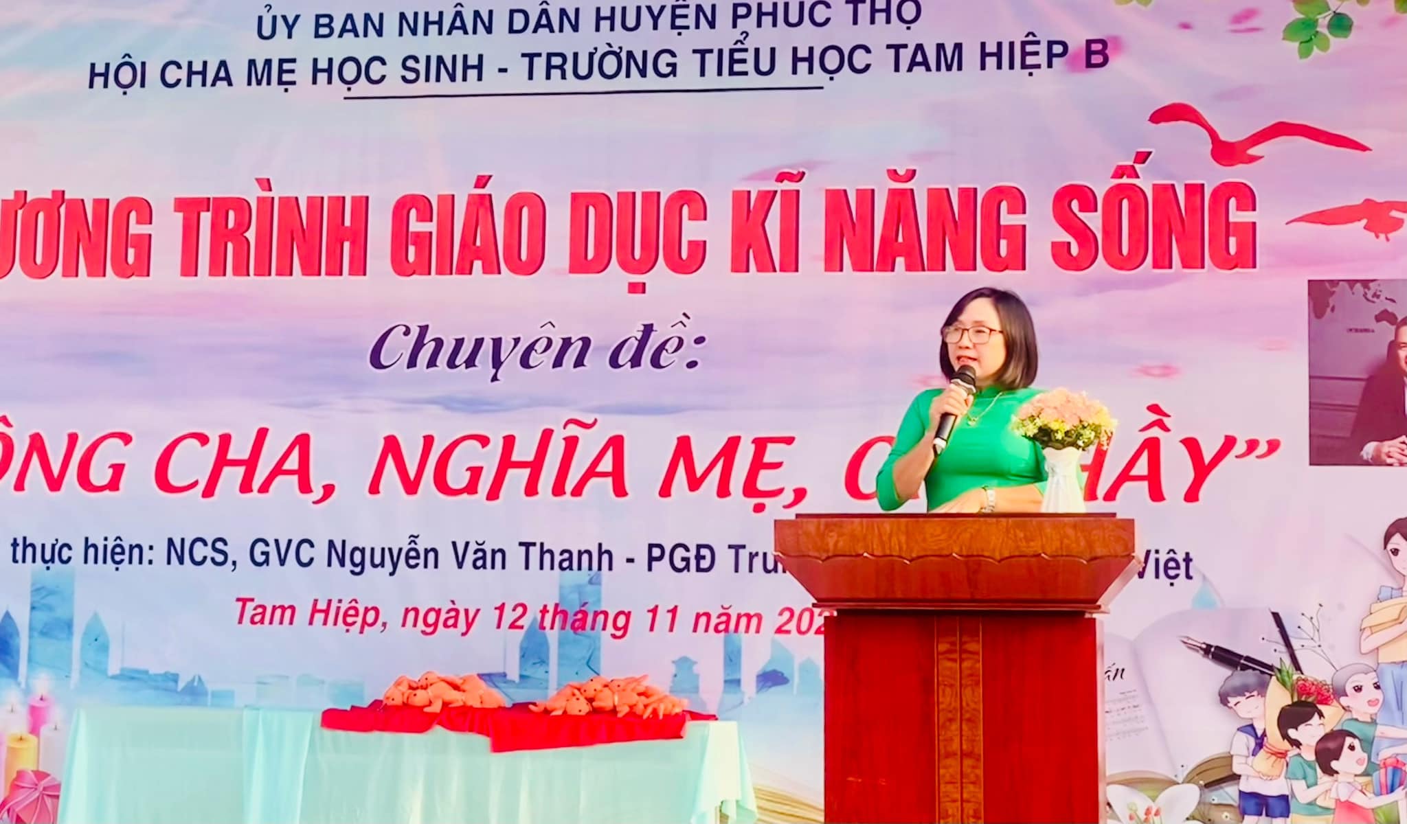 Trường Tiểu học Tam Hiệp B tổ chức Chương trình chuyên đề Giáo dục kĩ năng sống với chủ đề 