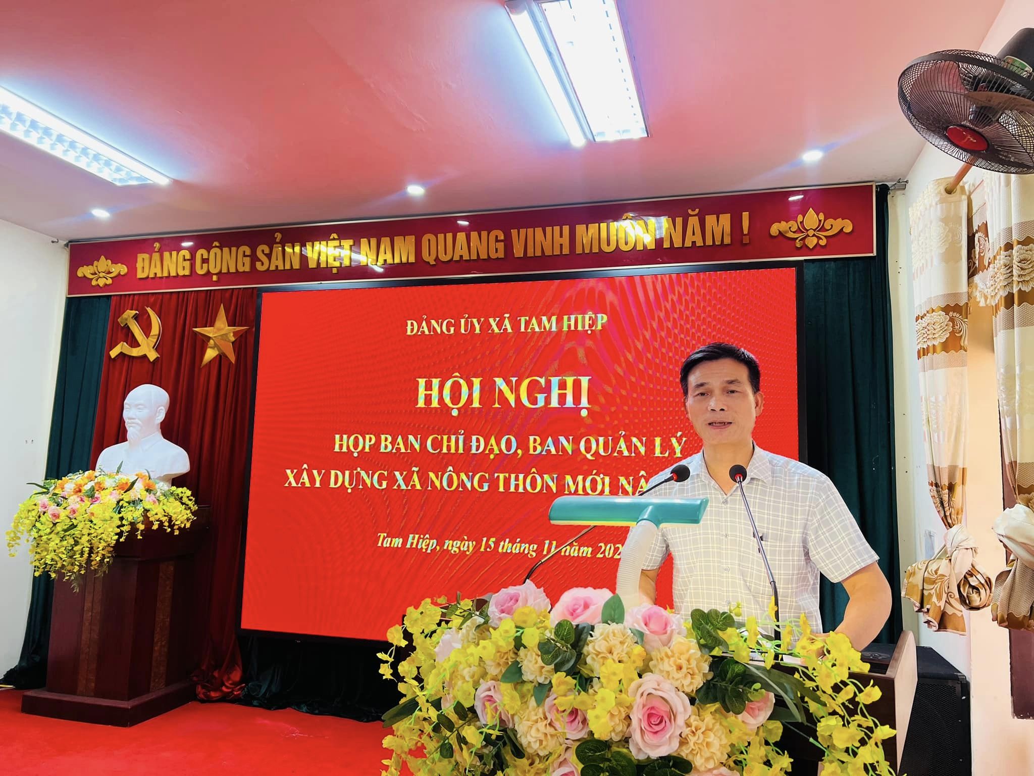 Hội nghị Họp Ban chỉ đạo, Ban quản lý xây dựng xã nông thôn mới nâng cao