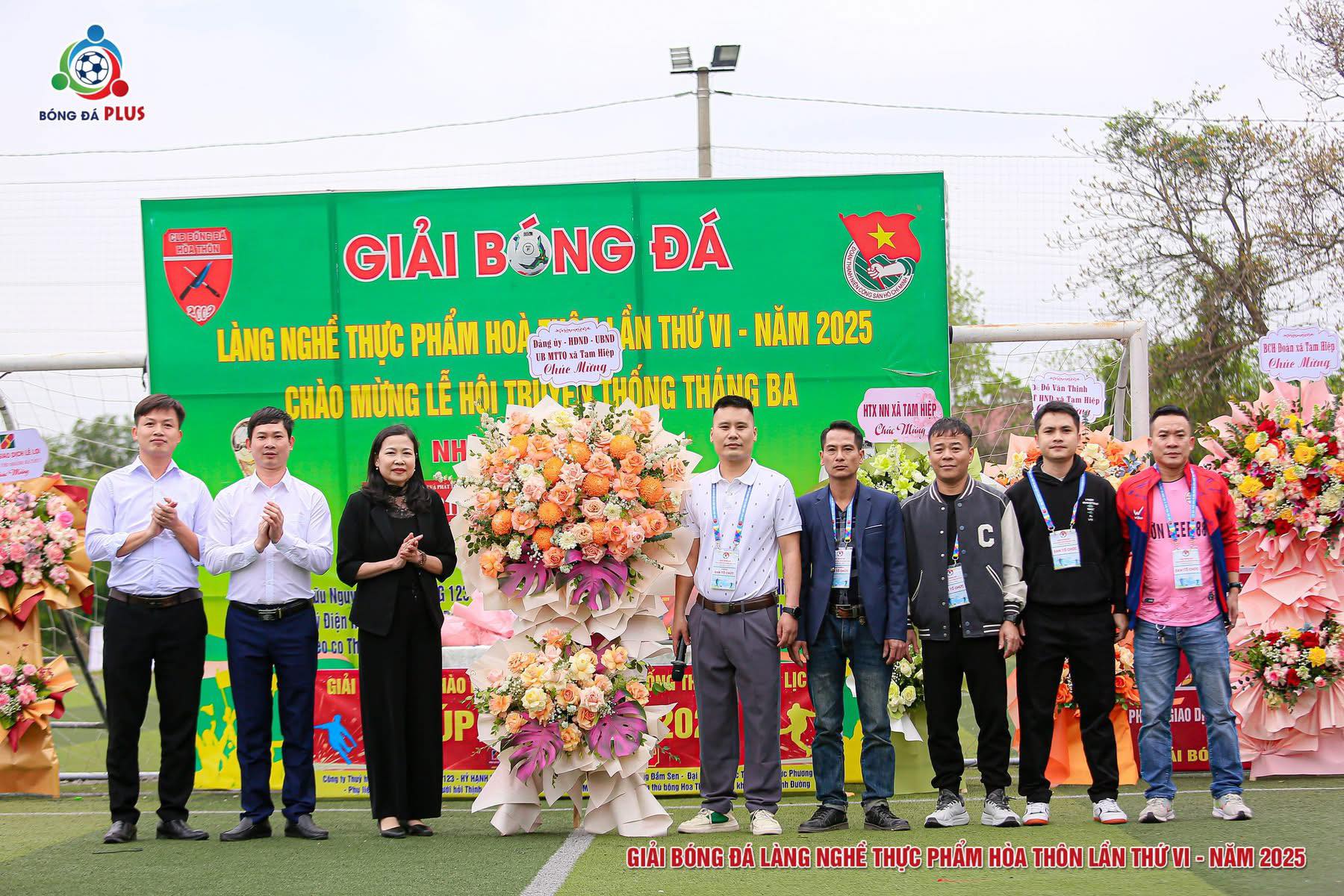 Chung kết giải bóng đá Làng Nghề Thực Phẩm Thôn Hoà Thôn lần thứ VI năm 2025